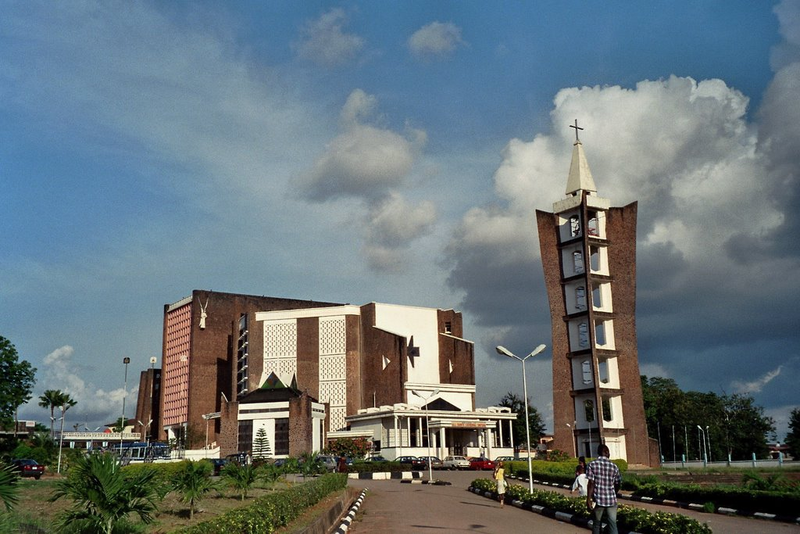 Illustration for article titled These Modernist African Churches Look Like Spaceports